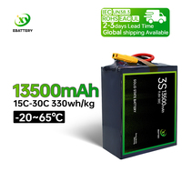Аккумулятор Ebattery высокой плотности 330wh/kg твердотельный литий-ионный аккумулятор 13500mah для квадрокоптера аэрофотосъемки UAV VTOL