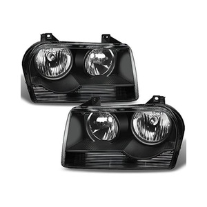 Phares halogènes neufs de haute qualité, <span class=keywords><strong>prix</strong></span> d'usine, 12V, 6000K, 25W, 2500 lumens, noirs, pour 2005-2010, pour 300 <span class=keywords><strong>300c</strong></span> - Product Image 4