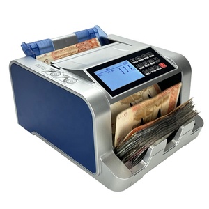 1100D2 UV3MG PKR USD EUR Bill Money Counter Machine UV/MG/IR Détecteur de billets de banque avec calculatrice - Product Image 2