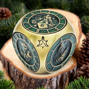 Phong Cách Sòng Bạc 7 Trong 1 Đồng Mát Vuông Ma Thuật Xúc Xắc Kim Loại Xoay Cube <span class=keywords><strong>Fidget</strong></span> <span class=keywords><strong>Spinner</strong></span> Kim Loại Xúc Xắc Tùy Chỉnh - Product Image 5