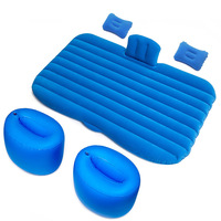 Matelas de voyage multifonctionnel, lit gonflable arrière de voiture épaissi pour SUV et berlines.