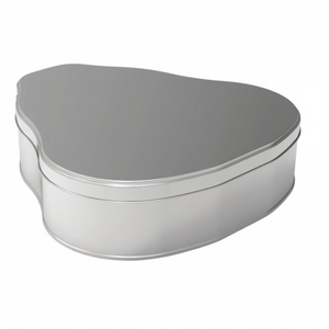 Pear-shaped Tin <b>Box</b> 3.5 lt Pear-shaped <b>Turkish</b> <b>Delight</b> Chocolate <b>Box</b> 260 x 240 mm x H62 mm 3.5 lt Slip Lid - Product Image 2