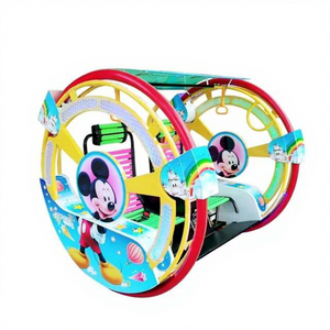 Coche de Diversión Comercial para Parques de Atracciones, de Fibra de Vidrio, con Rotación de 360 Grados, para Adultos, con Motor de 240W, para Exteriores, Precio de Fábrica - Product Image 1