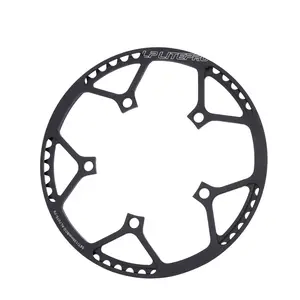 Litepro LS折叠自行车圆形130 bcd铝合金板单盘齿轮45 47 53 56 58t自行车链轮