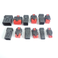 2 3 4 6 8 12 Pin TE Connectivity AMPSEAL Seri 16 Konektor Otomotif Betina 8 Jalur 776532-1