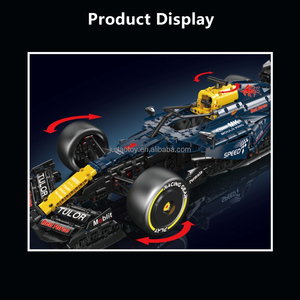 Mould King 13207 RB20 Model Mobil Sport Blok Bangunan Balap MOC Kit Bata Perakitan Puzzle Mainan Hadiah Natal - Product Image 5