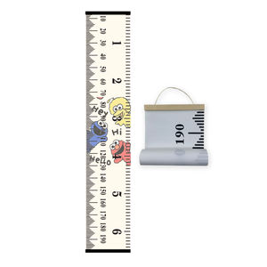 Décoration murale en toile bricolage pour enfants règle de tableau de croissance éducative bâton de mesure pour enfants - Product Image 1