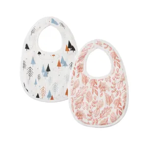Baby Bibs Cotton Super Soft Breathable Baby Bibs Organic Cotton Bibs For Baby Infant