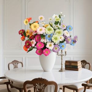 ชุดดอกไม้ปลอม 5 <span class=keywords><strong>ดอก</strong></span> <span class=keywords><strong>ดอก</strong></span><span class=keywords><strong>ดาวเรือง</strong></span><span class=keywords><strong>ปลอม</strong></span> <span class=keywords><strong>ดอก</strong></span>เบญจมาศปลอม สีส้ม เหมาะสำหรับตกแต่งบ้านในฤดูใบไม้ร่วง และเป็นของประดับตกแต่ง<span class=keywords><strong>ดอก</strong></span>ไม้ - Product Image 6