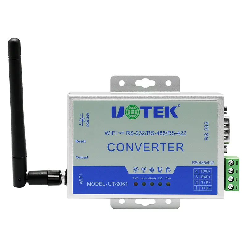Conversor industrial rs232/rs485 para wifi