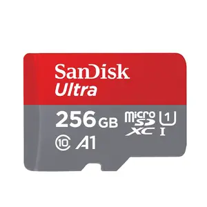 Top Quality TF Card Sandisk Full HD Video SD Memory Card SD Cards Ultra Class 10 32GB 64GB 128GB 256GB Black Plastic Dropship