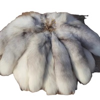 Chine vente en gros, queue de renard argenté de grande taille, couleur naturelle, queue de renard duveteux