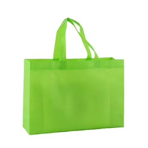 حقيبة تسوق غير منسوجة من القماش الصديق للبيئة قابلة لإعادة الاستخدام بشعار مخصص