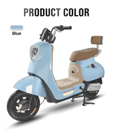 Scooter électrique de marque Asian Dragon, modèle Q8, batterie au lithium 48V, vélo électrique, vitesse de 30 à 50 km/h, pour le transport urbain, CE