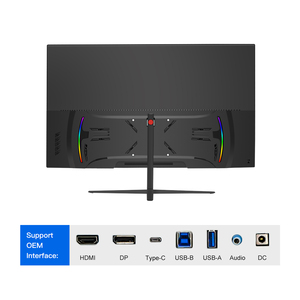 Moniteur <span class=keywords><strong>240hz</strong></span> à écran large de haute qualité <span class=keywords><strong>24</strong></span> <span class=keywords><strong>pouces</strong></span> 2k 27 Gaming 144hz 4k 32 Curve 75hz pour les entreprises et les joueurs Moniteur de jeu Curvo - Product Image 4