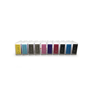 <span class=keywords><strong>Cartouche</strong></span> <span class=keywords><strong>d</strong></span>'<span class=keywords><strong>encre</strong></span> rechargeable COLORTIME T47A avec puce réinitialisable pour imprimante Epson SureColor P900 - Product Image 1