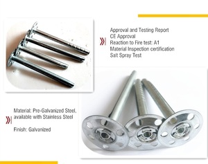 Đục lỗ cơ sở kim loại cách nhiệt sửa chữa, mạ kẽm cách nhiệt tường cắm 8mm pre-mạ kẽm kim loại cách nhiệt sửa chữa - Product Image 2