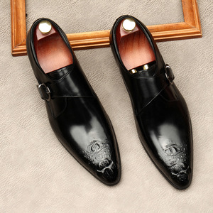 Mocasines Penny de Estilo Europeo para Hombre, con Punta Cuadrada, de Ante, Sin Cordones, de Cuero Genuino Británico, con Aumento de Altura, Zapatos de Otoño - Product Image 2