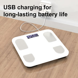 गर्म बिक्री उच्च सटीकता वजन वाला बीएमआई स्मार्ट स्केल डिजिटल इलेक्ट्रॉनिक वजन शरीर वसा स्केल बाथरूम डिजिटल स्केल - Product Image 3