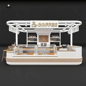 การออกแบบร้านขายเค้กกาแฟทันสมัยและเป็นมิตรกับสิ่งแวดล้อม |   ตู้โชว์สินค้าแบบสั่งทำพิเศษ ตู้เก็บของพร้อมไฟ LED บริการตกแต่งภายในแบบครบวงจรสำหรับ - Product Image 1