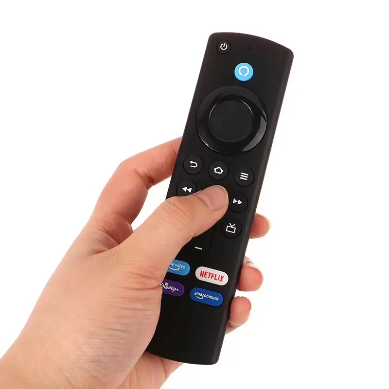 NS-RCFNA-21 Smart TV Replacement Voice Remote Control for Insignia Toshiba Fire TV Devices with 4 TV Channel Shortcut Keys