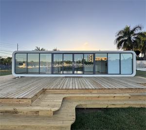 Casa Prefabbricata a Capsula, Casa Modulare Container, <span class=keywords><strong>Bungalow</strong></span> di Lusso per Hotel, Resort, Glamping e Negozi al Dettaglio - Product Image 4