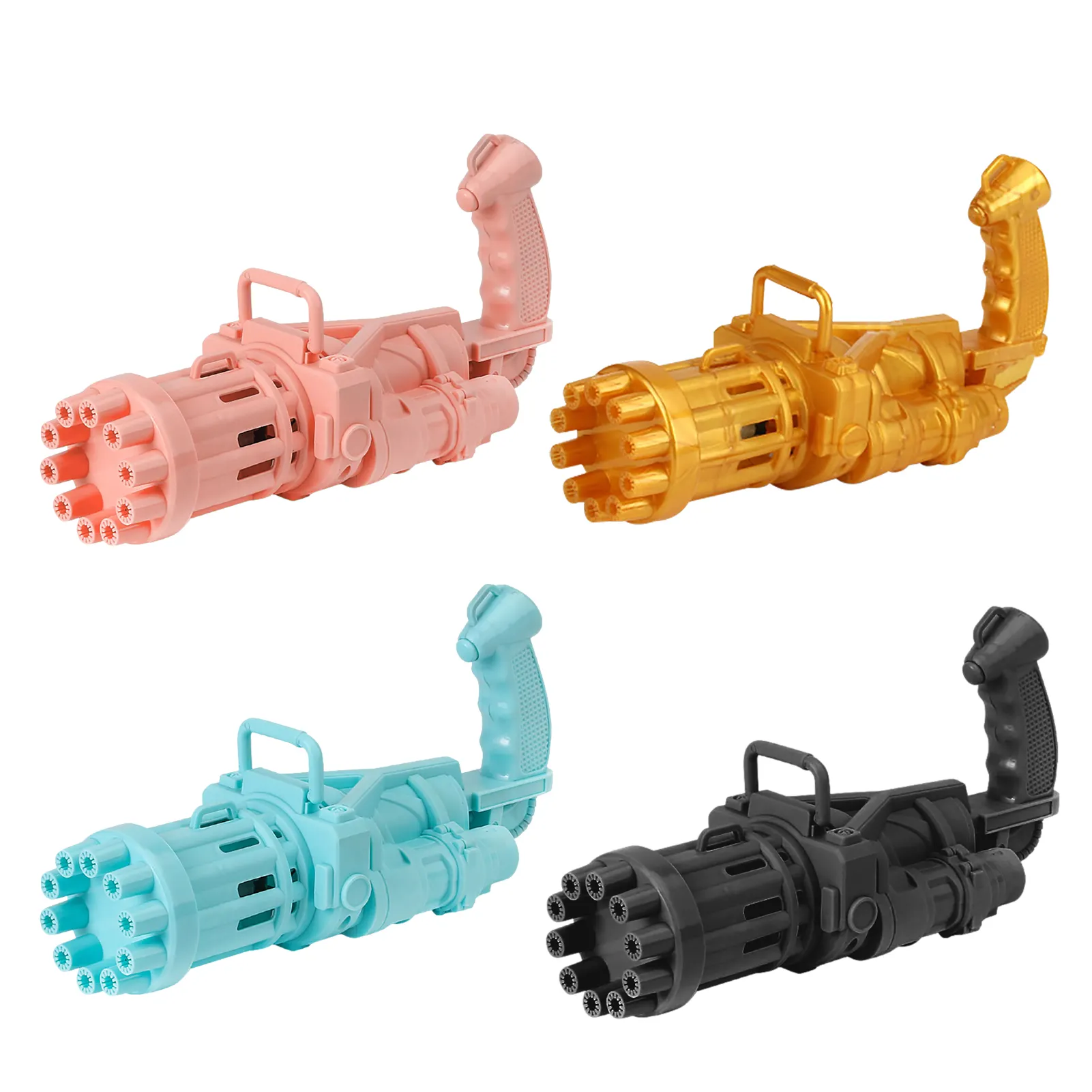 Новинка, 10 отверстий, автоматические пузырьки, игрушки, летний Электрический аппарат для мыльных пузырей для детей