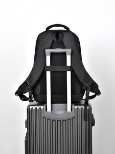 Sac à dos personnalisé à grande capacité avec fonction USB, imperméable, pour les affaires, les trajets quotidiens, les voyages, les activités de plein air, en PU, fermeture pour hommes - vente en gros - Product Image 4