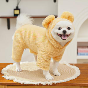 Cute Modern Classic Fleece Leisure Warm Dog Vest Autumn/Winter Thickened Teddy Bichon Small Dog <b>Cat</b> Pet <b>Clothes</b> Summer - Product Image 4