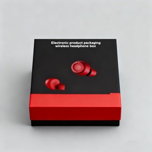 Factory Price Exquisite Recyclable Personalize Paper Box Wireless Headphone Charger Plug Electronic Accessory Packaging Box - Product Image 4