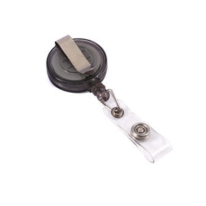 Porta Badge Retrattile Foska in Plastica ABS Resistente, Colori Assortiti, con Cinturino <span class=keywords><strong>a</strong></span> <span class=keywords><strong>Scatto</strong></span> per Fissare il Porta Nome - Product Image 4