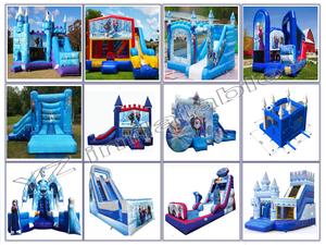 <span class=keywords><strong>Anna</strong></span> de Montagne De Glace château gelé gonflable de châteaux sautants - Product Image 6
