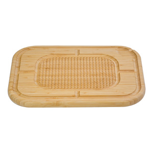 Tabla de Quesos de Bambú Rectangular Multifuncional con Fregadero para Uso en la Cocina - Product Image 2