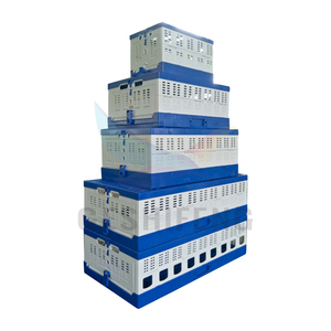 80*42*25cm 80*42*22cm 63*36*25cm 54*36*22cm 36*22*22cm tavuk bıldırcın güvercin Pet hayvan kuş plastik Fold ulaşım kafes - Product Image 1