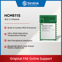 Module Bluetooth BLE 5.4 avec 512 Ko de mémoire Flash et antenne PCB pour applications IoT de balisage et de suivi d'actifs Bluetooth Mesh HCM511S