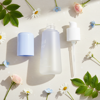 Ensemble d'emballages de soins de la peau Mingdun 45/65/110/150/180ml Premium pour kit facial éclaircissant et anti-âge au curcuma, flacon et pot de lotion