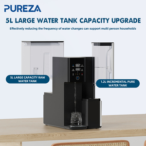 Sistema di depurazione acqua a osmosi inversa da banco PUREZA ad alta capacità di livello professionale con impostazioni regolabili per acqua calda/fredda - Product Image 3