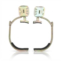 Peldaños de escalada para linieros con correas de seguridad antideslizantes para postes de hormigón, púas eléctricas para subir a postes.