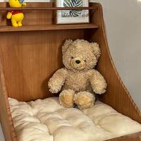 Lit pour animaux de compagnie en bois massif minimaliste, design danois élégant, canapé confortable pour petits chiens et chats