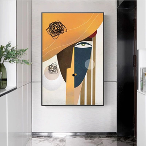 Pintura Moderna Abstracta de <span class=keywords><strong>Picasso</strong></span>, Figura con Rostro Geométrico, Pósteres, Impresiones, Arte de Pared, <span class=keywords><strong>Cuadro</strong></span> en Lienzo - Product Image 5
