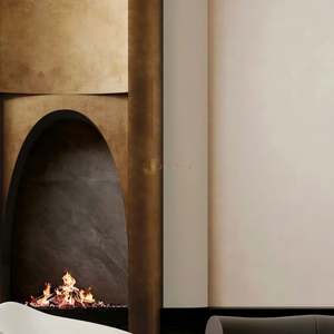 Chimenea de Acero Inoxidable JYF EX802 para Montaje en Suelo, Diseño Art Deco, Duradera, Impermeable, Multifuncional, Decoración Exterior Moderna - Product Image 3