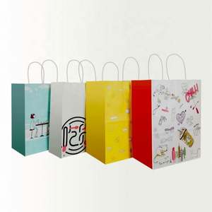 High Quality Kraft Custom <b>Paper</b> <b>Bag</b> Thicken Cute Packing Sack - Product Image 3