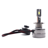 Ampoule de phare de voiture universelle 12V Super Lumineuse Série D 100W D1S/R HID vers LED, puce CSP 6500K, Canbus, motif de faisceau 1:1, compatible D2S D3S D4S