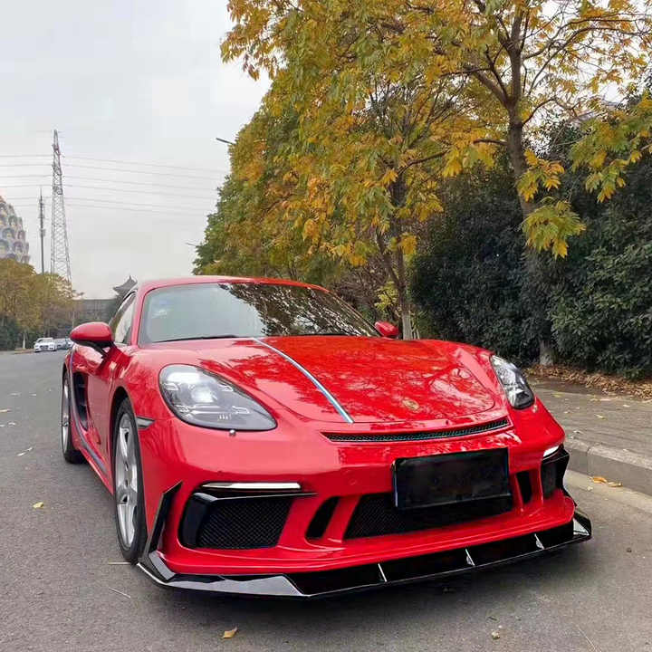 フロントバンパーリアバンパー付き718ケイマンGTSボクスターS用GT3RS 