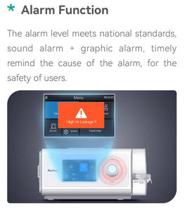 Appareil BiPAP Équipement médical à usage domestique <span class=keywords><strong>Machine</strong></span> automatique BPAP <span class=keywords><strong>pour</strong></span> le <span class=keywords><strong>ronflement</strong></span> du sommeil et l'apnée avec humidificateur - Product Image 2