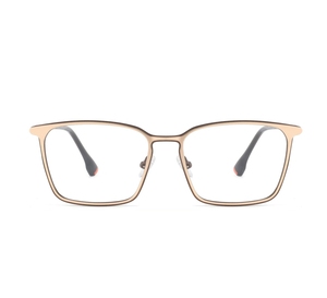 Gafas Retro Unisex Clásicas de Nuevo Material, Montura Óptica de Marca para Rostro Diamante, Semi-Sin Montura - Product Image 1