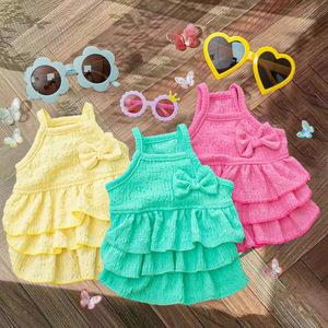 Dogbaby Pet Dog Princess Dress Thin Style 3-4 Layer Tulle Skirt Spring Small Dog <b>Clothes</b> <b>Cat</b> <b>Clothes</b> - Product Image 1