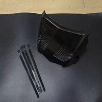 Nouvelle plaque d'immatriculation ventilée en plastique noir brillant style moto Light Bee X pour accessoires de vélo électrique Surron Talaria 79bike