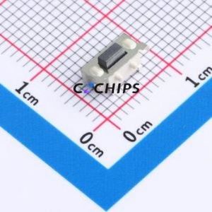 TSC02-TDW1EH3.5 Tactile Switch SMD,7.7x3.5mm Switch Single Pole Single Throw Rectangle Button 1.8N Horizontal Mount - Product Image 1