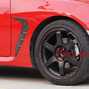 Aletas de rejilla lateral de fibra de carbono para Subaru BRZ <span class=keywords><strong>Toyota</strong></span> <span class=keywords><strong>GR</strong></span> 86 2022 2023 - Product Image 2